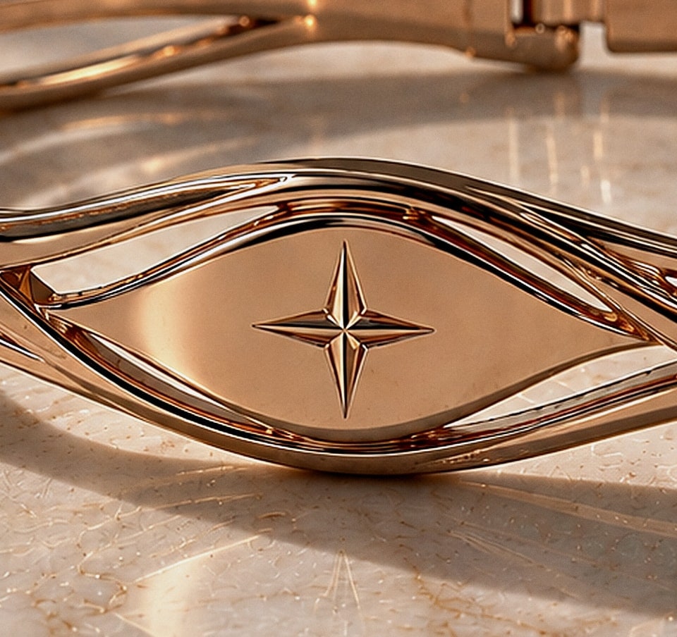 Close-up of the OZARA eye on The Wave